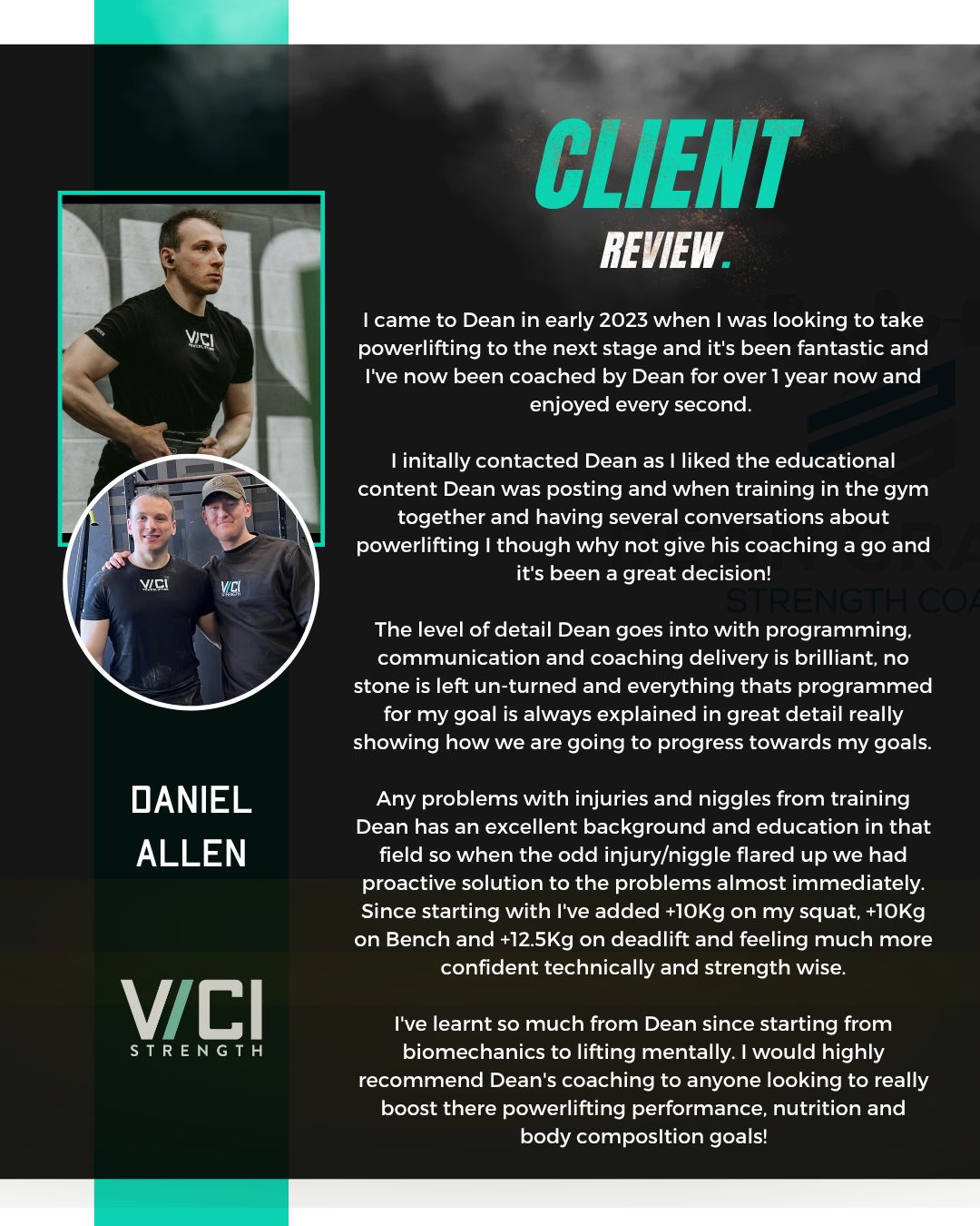 Daniel Allen client review