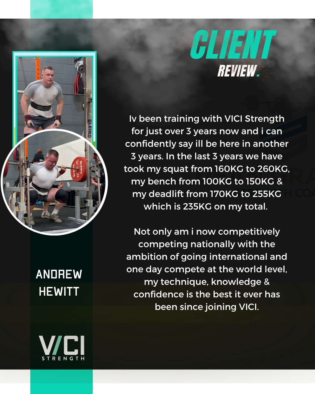 Andrew Hewitt client review